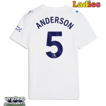 Manchester City Elliot Anderson #5 Replica Third Shirt Ladies 2026-27 Short Sleeve
